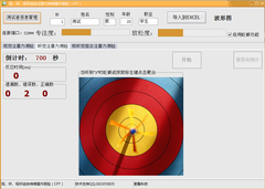 脑波(意念)控制视听觉注意力持续操作测验(CPT)系统